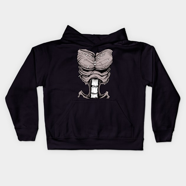 The Living Corpse Torso Kids Hoodie by CorpseCrew